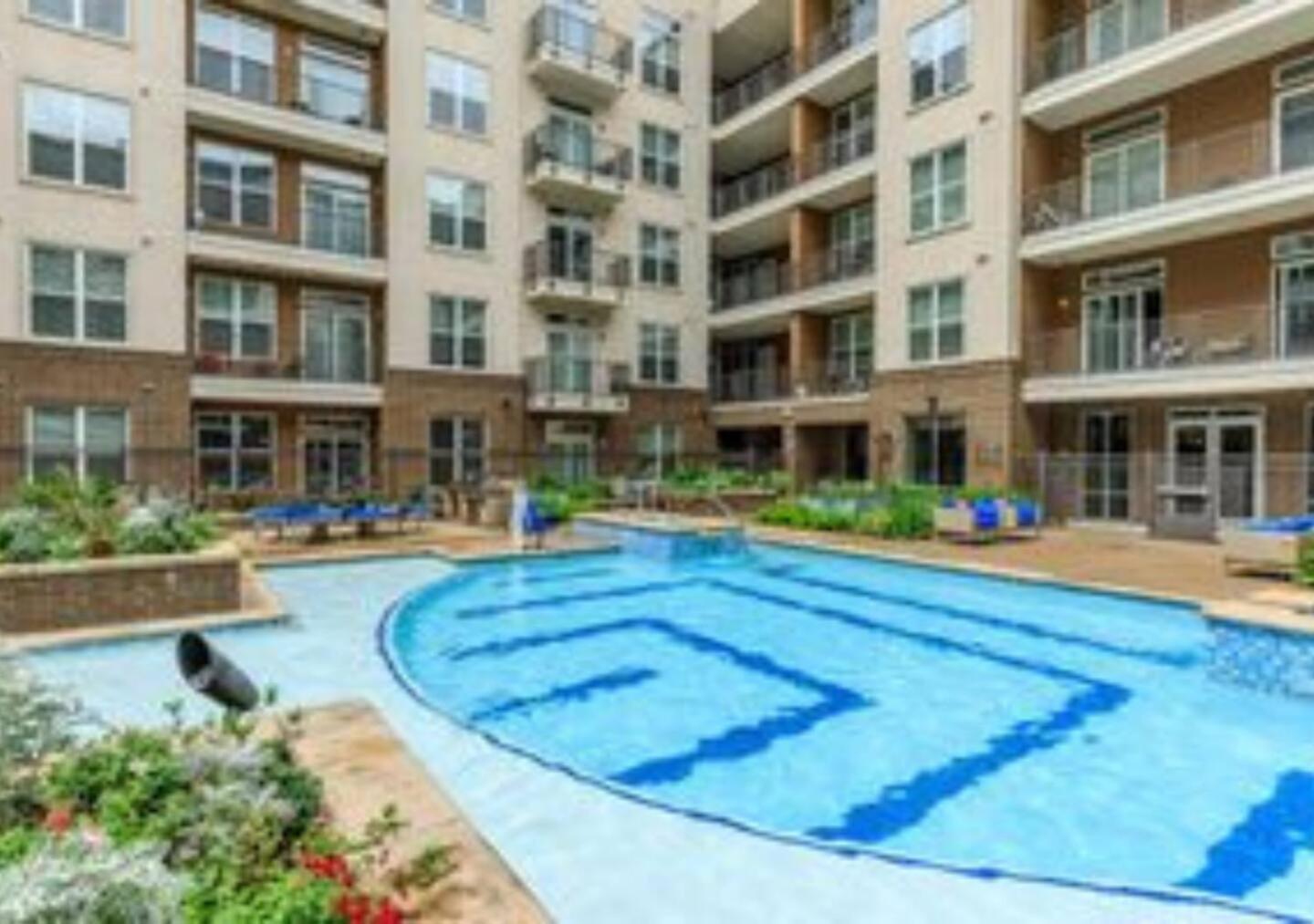 Апартаменты Elite Downtown Poolside Oasis Хьюстон Экстерьер фото